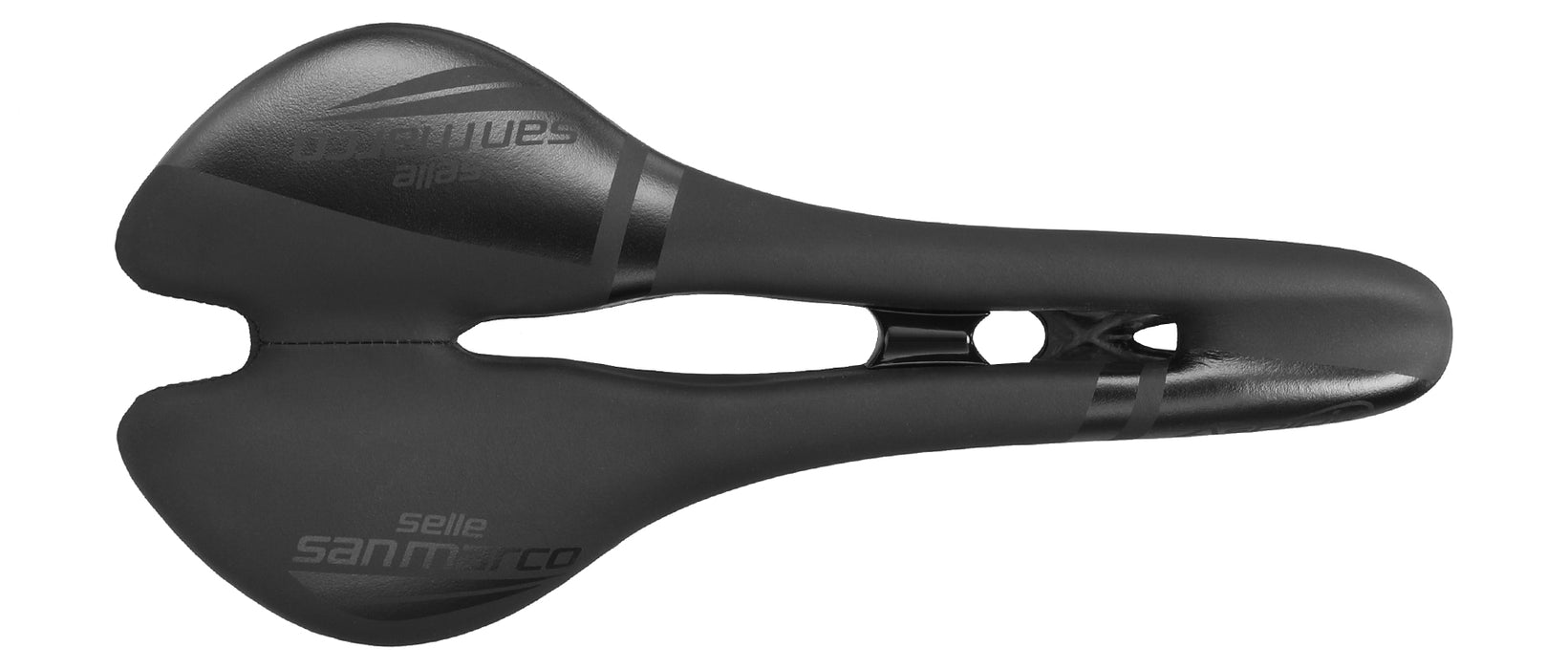 Selle San Marco Aspide Saddle Start up OPEN-FIT Manganese Rails 280 x 130mm