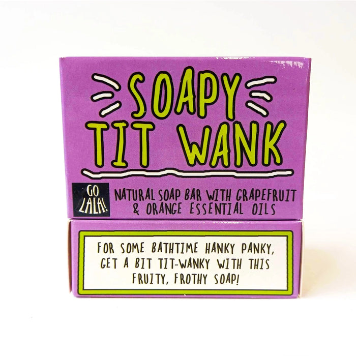 Soapy Tit Wank Orange & Grapefruit Vegan Soap