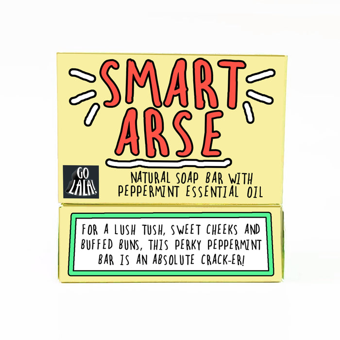 Smart Arse Vegan Soap Peppermint and Poppy Seed