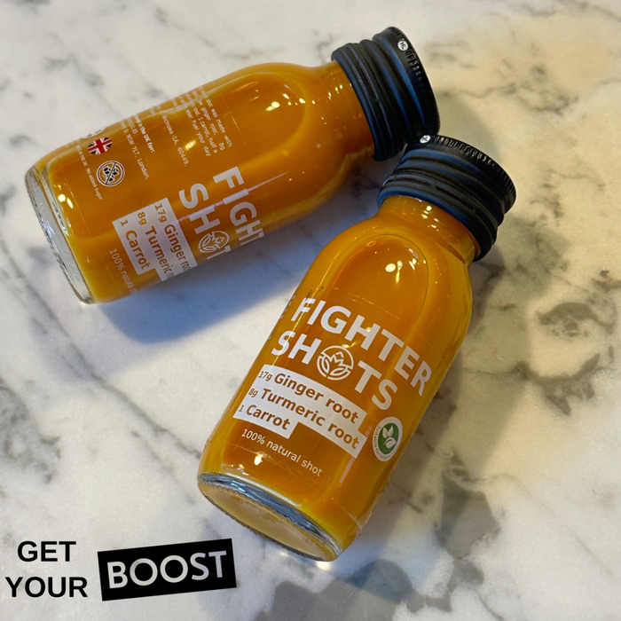 Fighter Shots Carrot + Ginger + Turmeric Shot 60ml