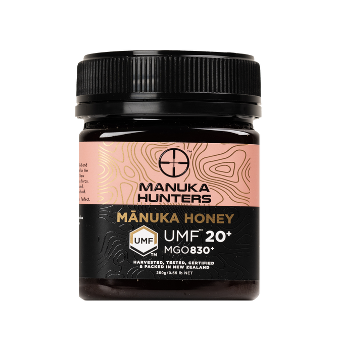 Manuka Hunters Manuka Honey 20+UMF 830MGO 250g