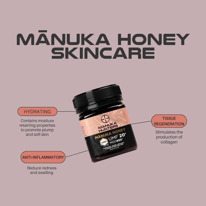 Manuka Hunters Manuka Honey 20+UMF 830MGO 250g