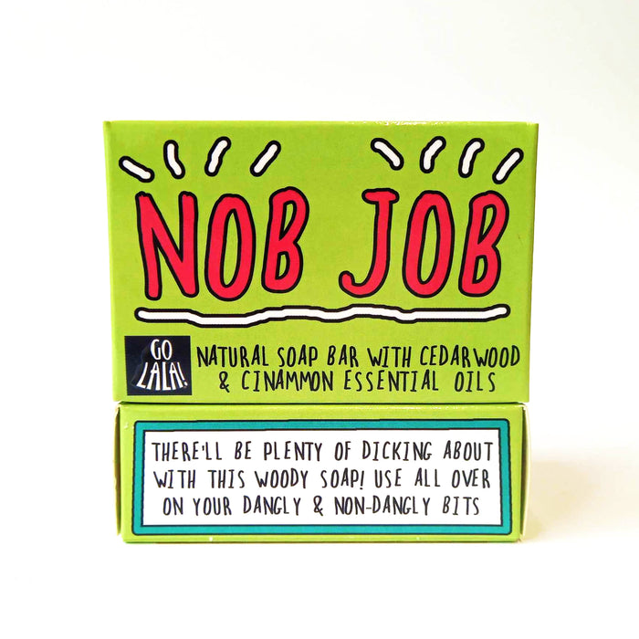 Nob Job Cedarwood & Cinnamon Vegan Soap