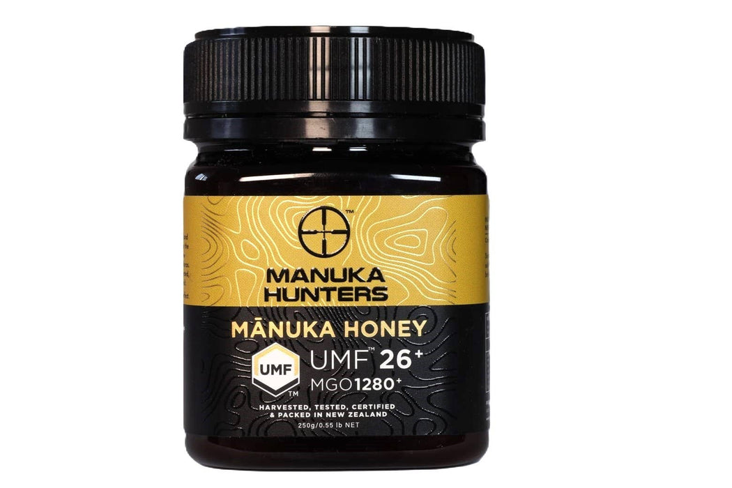 Manuka Hunters Mānuka Honey 26+ UMF™ (1280MGO) 250g