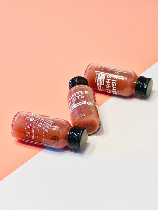 Fighter Shots Ginger + Pomegranate Shot 60ml