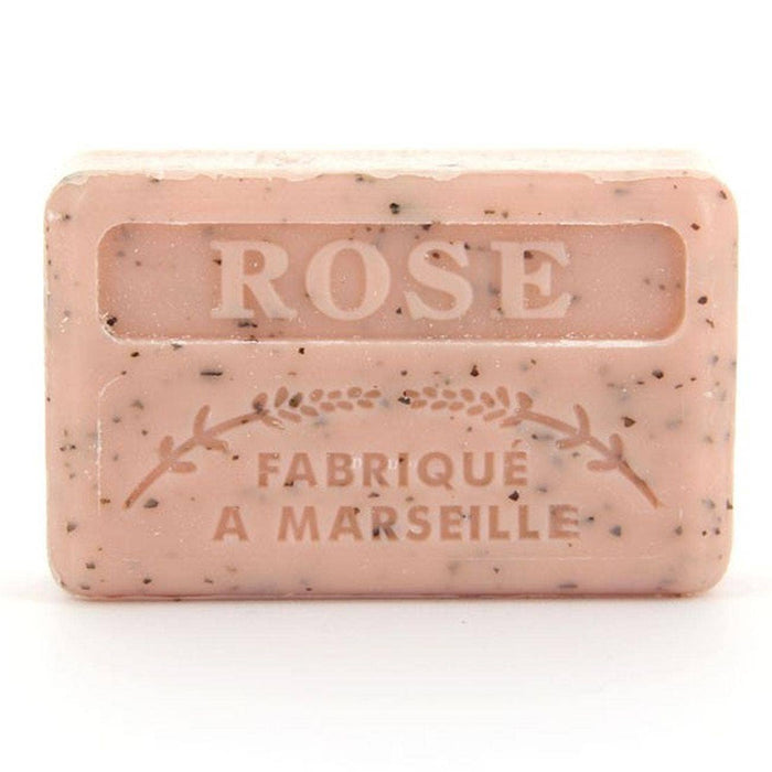 Savon de Marseille Soap Rose Broye (Rose Petals) 125g