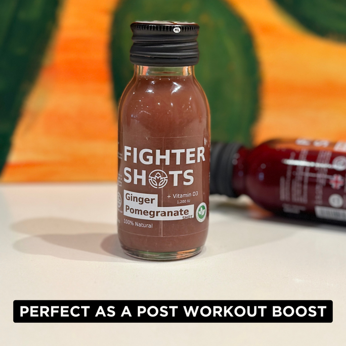 Fighter Shots Ginger + Pomegranate Shot 60ml