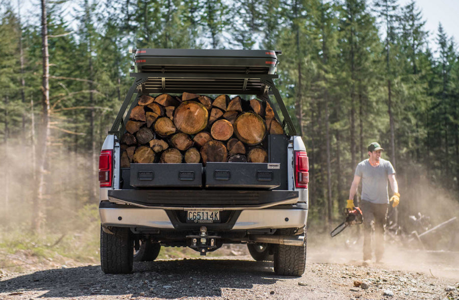 Truck rack tent system sale