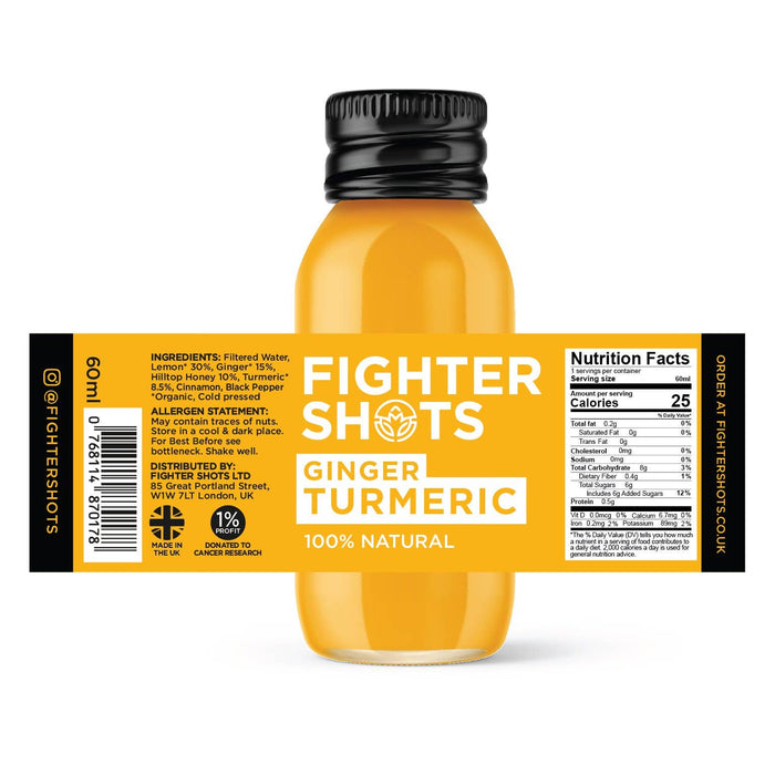 Fighter Shots Ginger + TURMERIC