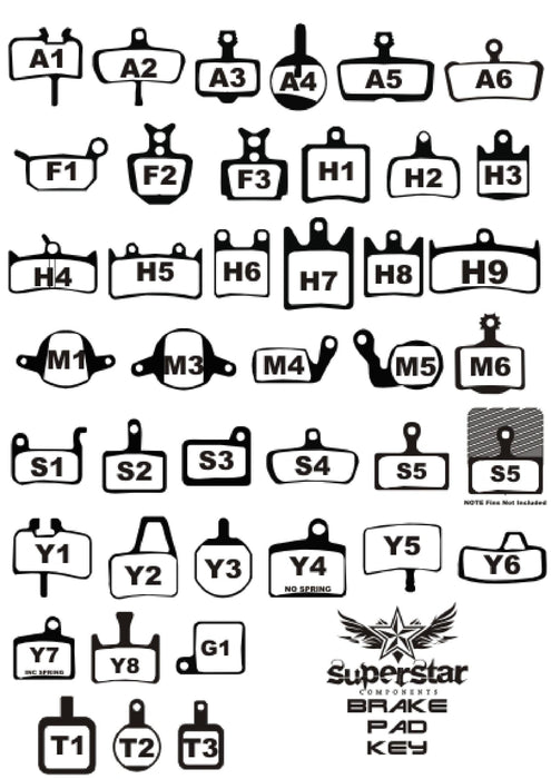 Superstar Kevlar Disc Brake Pads