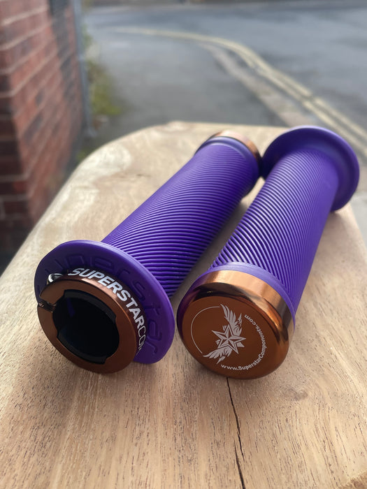 Superstar Lock On Grips - Half Flange Limited Edition