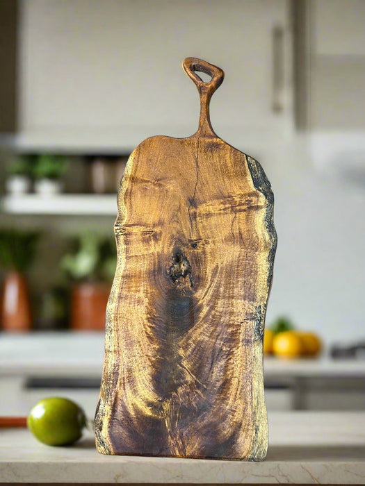 Tree Hunters of Java” Swamp Teak Large Charcuterie Chopping Board