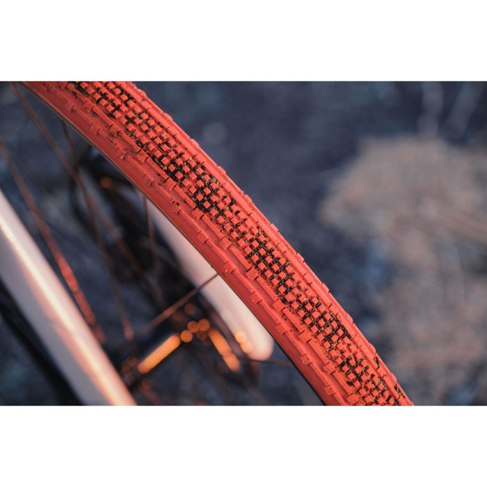 PANARACER GRAVEL KING SK TLC GRAVEL TYRE 700X38C ORANGE/BLACK