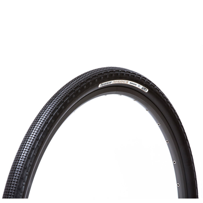 PANARACER GRAVELKING SK TLC FOLDING TYRE 2023: BLACK/BLACK 700X38C