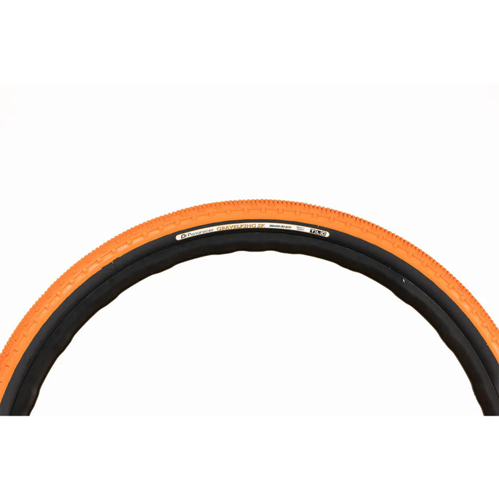 PANARACER GRAVEL KING SK COLOUR EDITION TLC GRAVEL TYRE 700X38C ORANGE