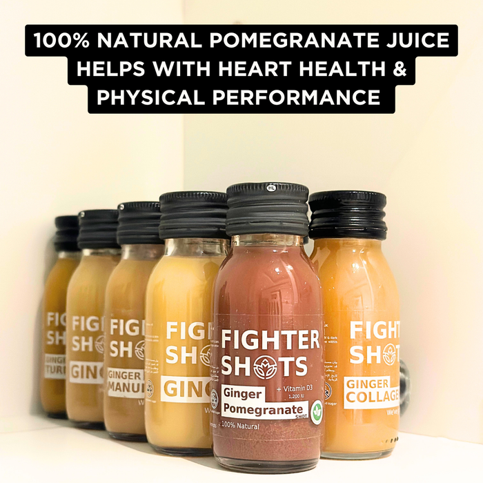 Fighter Shots Ginger + Pomegranate Shot 60ml