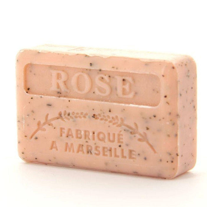 Savon de Marseille Soap Rose Broye (Rose Petals) 125g