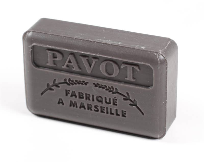 Savon de Marseille Soap Pavot  (Poppy Seed) 125g