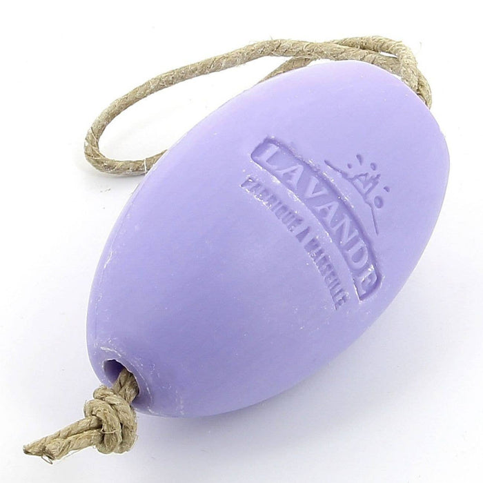 Savon de Marseille Big Soap on a Rope Lavender 240g