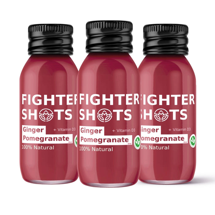 Fighter Shots Ginger + Pomegranate Shot 60ml