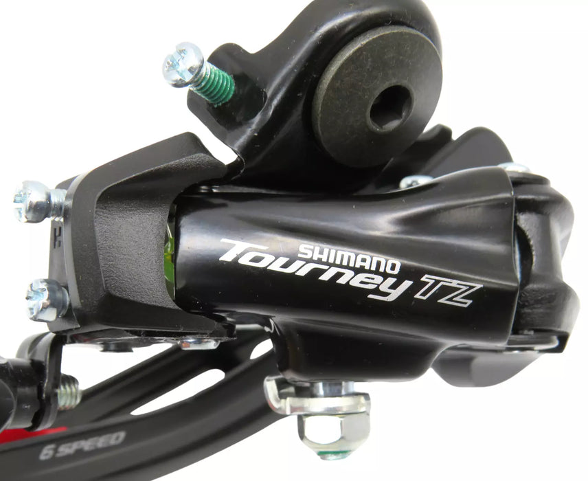 Shimano RD-TZ500-GSD 6-Speed Direct-Mount Rear Derailleur Black/Red