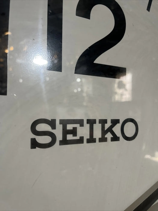 Large Seiko Japanese Train Station Clock 70 Cm X 10cm