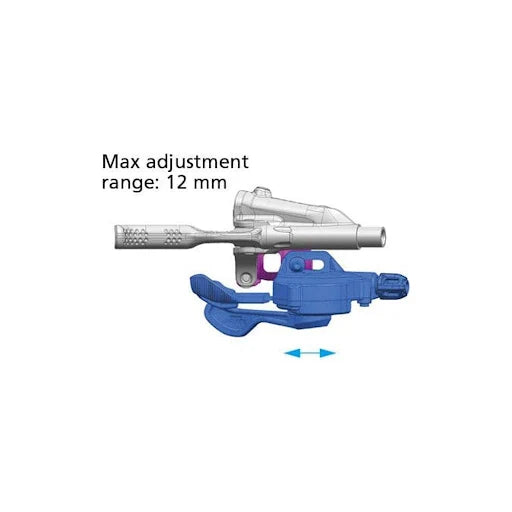 Shimano SLX SL-M7000 SLX shift lever; I-spec-II direct attach mount; 11-speed right hand