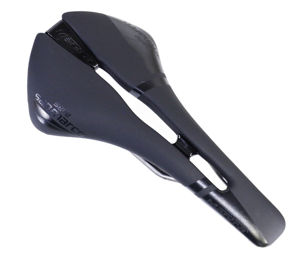 Selle San Marco SELLE ITALIA MANTRA OPEN-FIT RACING SADDLE Black Narro —  bananaindustries