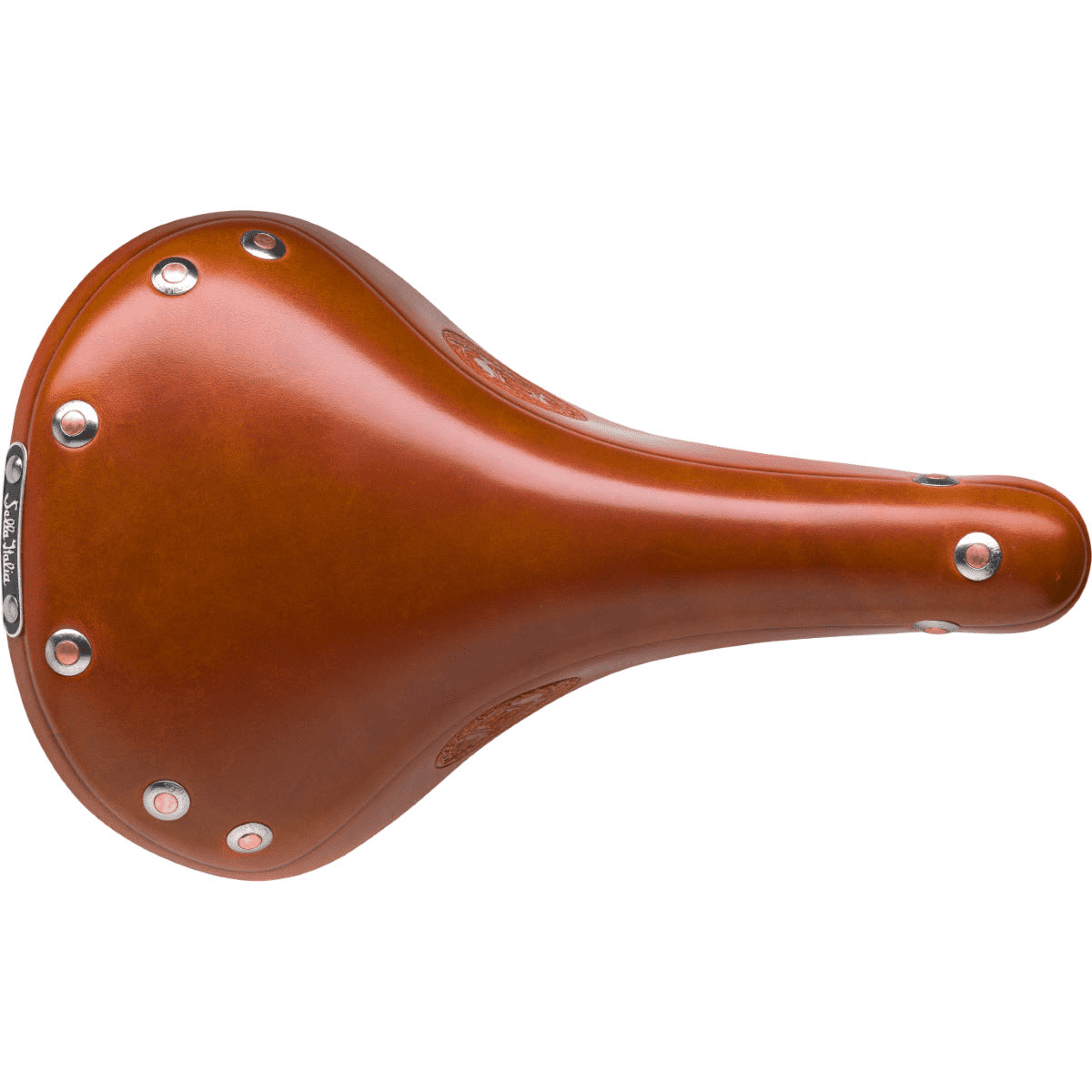 Selle Italia Epoca Leather Saddle Honey Leather Black CroMo Rails 176 —  bananaindustries