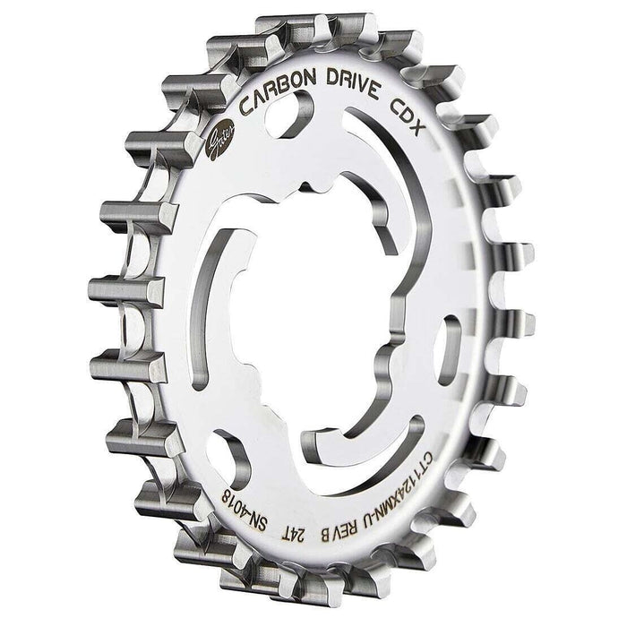 Gates Carbon Drive CDX 24T Rear Sprocket 3-Lobe SureFit Nexus Alfine CT1124XMN-U